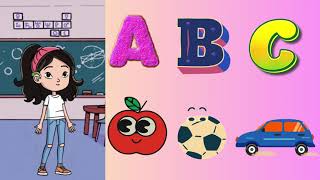 Abcd phonic song and learning words [upl. by Ahsead551]