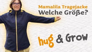 Mamalila Softshelljacke für zwei Welche Größe brauche ich [upl. by Emmie]