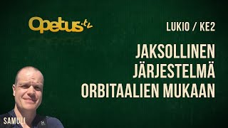 Jaksollinen järjestelmä orbitaalien mukaan [upl. by Atiker]