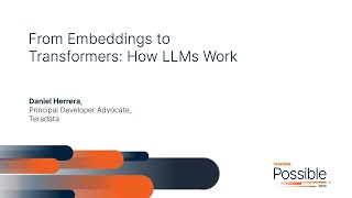 Possible 2024 LA Breakout Session From Embeddings to Transformers How LLMs Work [upl. by Nathaniel]