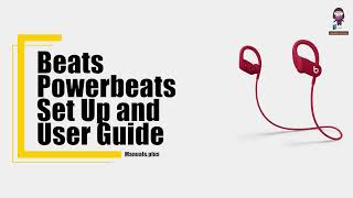 Beats Powerbeats Set Up and User Guide  Ultimate HowTo [upl. by Ennasirk]