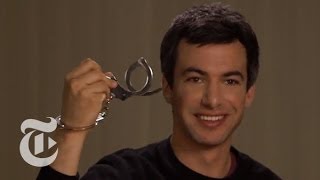 Nathan Fielder Interview Explaining His Robot ArmSex Offender Stunt  The New York Times [upl. by Julissa]