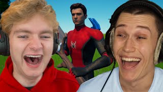 Tommy Tubbo amp Jack Play FORTNITE [upl. by Sivaj999]