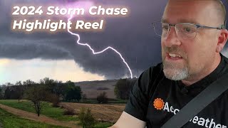 Tony Laubachs 2024 Storm Chasing Highlights [upl. by Neehsas402]