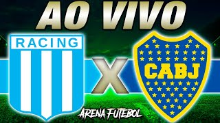 RACING x BOCA JUNIORS AO VIVO Copa da Liga Argentina  Narração [upl. by Irabaj]