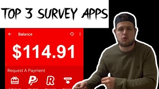 The top 3 best survey apps to make MONEY in 20242025 [upl. by Cheri]