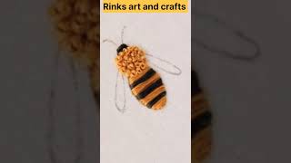 Hand Embroidery Designs FlowerEmbroidery Designs EmbroideryDesigns shortsvideo diy [upl. by Adlaremse]