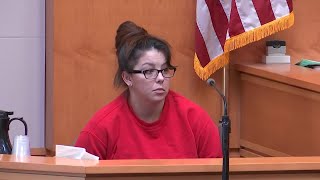 Adam Montgomery murder trial video Kayla Montgomerys Monday testimony Part 3 [upl. by Aihsein677]