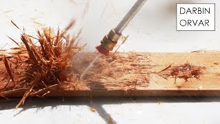 Pressure Washer vs Wood [upl. by Anirehtak295]