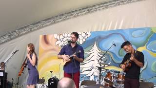 Winnipeg Folk Fesitval  Jake Shimabukuro James Hill and Anne Janelle [upl. by Happ]