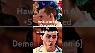 Hawk vs Demetri Season 6 cobrakai viral netflix edit [upl. by Bergin]