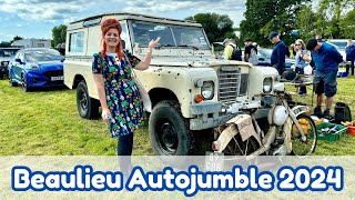 Beaulieu International Autojumble 2024  the worlds biggest auto jumble [upl. by Ibbetson]