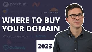 Where to Buy a Domain Best Domain Name Registrars 2023 [upl. by Hevak440]