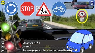 Nouveau test code de la route 2022 😍 Examen permis de conduire FR 2022 😍 5 codedelaroute [upl. by Latif]