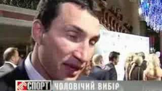 Vladimir Klitschko and Karolina Kurkova [upl. by Rehpotsrihc]