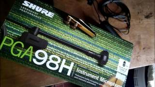 Shure PGA98H REVIEW análisis revisado opinión [upl. by Lahcear]