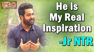 quotHe is My Real Inspirationquot  Jr NTR  Mohanlal  Janatha Garage NTV [upl. by Artemis]