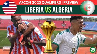 🇱🇷 LIBERIA vs ALGERIA 🇩🇿  Mahrez Aouar AitNouri and Amoura all ruled OUT [upl. by Eimmot]