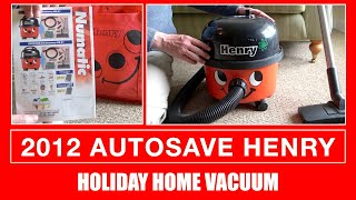 2012 Numatic Henry Vacuum Cleaner As Found In Holiday Cottage With A VERY Full Bag [upl. by Nonahs682]