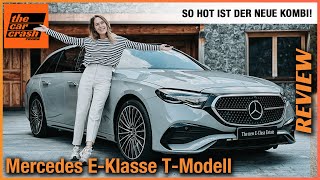 Mercedes EKlasse TModell 2023 So hot ist der neue Kombi Review  Test  Preis  Plugin Hybrid [upl. by Aleakcim249]