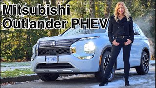 2024 Mitsubishi Outlander PHEV review  Battery trouble in extreme cold [upl. by Ahsiekrats]