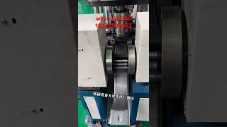 Flat iron rolling machine rolling machine photovoltaic hoop forming machine [upl. by Nolyk]