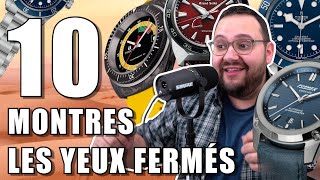 10 MONTRES à acheter les yeux fermés  Avec ManVsWatch [upl. by Lluj]