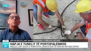 Tuneli i Porto Palermos Meçollari Nuk është nxjerrë nga plani i Ushtrisë [upl. by Mahmoud]