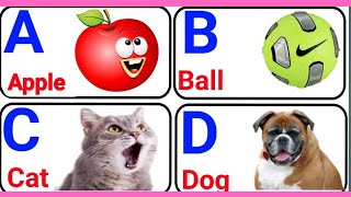 A for Apple b for ballabcd songAlphabets songPreschool rhymes [upl. by Persian572]