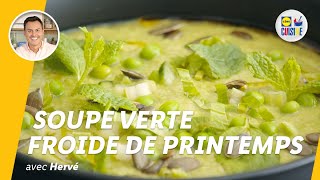 Soupe verte froide de printemps  Lidl Cuisine [upl. by Leugim]