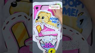 Ice cream blind bag❤️blindbags asmr diy craft paperdiy handmade satisfying shorts youtube [upl. by Nnyre]