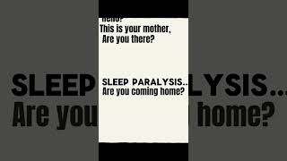 Sleep paralysis sry for the long intro [upl. by Frantz679]