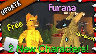 ROBLOX  Furana  2 New Characters FreeGamepass 13  1080HD [upl. by Walworth471]