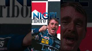 F1 Nigel Mansell duplamente campeão f1 formula1 mansell indy indycar [upl. by Yenroc]