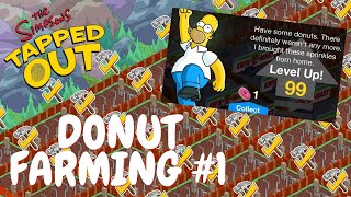 The Simpsons Tapped Out Lets Donut Farm  Donut Farming 1 [upl. by Dowski174]