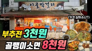 사장님 이러면 정말 큰일나요 말도 안되는 가성비를 보여주는 부천맛집 시골막걸리 [upl. by Amary]