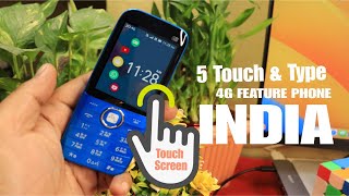 5 Touch And Type 4G Feeature Phones [upl. by Festa990]