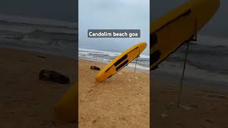 the waves in the beaches n the peace they offers agreecandolim goabeach waves ytshorts [upl. by Innus]