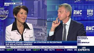 Christel Bories Eramet Eramet poursuit sa stratégie de recentrage sur ses activités minières [upl. by Eytak]