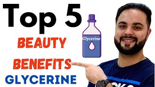 Top 10 Beauty Benefits of Glycerine For Skin and Hair [upl. by Dumond]