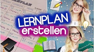 LERNPLAN ERSTELLEN  schnell einfach amp effektiv  BacktoSchoolwithMandy  Maren Vivien [upl. by Leile77]