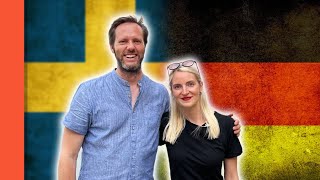 SWEDISH vs GERMAN  language challenge with germaniumonline [upl. by Elades]