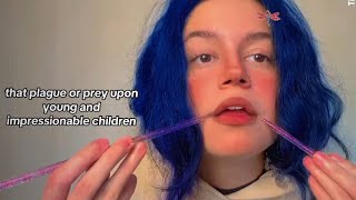 asmr • catholic coraline heals your eyes  prays for you [upl. by Neelyar997]