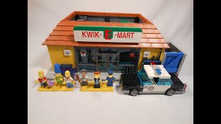 Simpsons The KwikEMart LEGO Set 71016 [upl. by Eanram313]