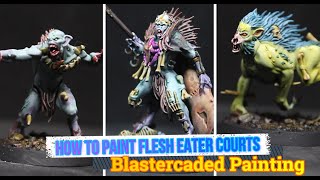 How To Paint Flesh Eater Courts [upl. by Kamal]