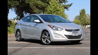 The 2014 Hyundai Elantra Limited is a Budget Luxury Sedan [upl. by Oneladgam613]