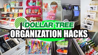 20 Dollar Tree Organization Hacks that are ACTUALLY useful [upl. by Ailecara512]