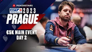 EPT Prague 2023 €5K Main Event  Day 2 Livestream ♠️ PokerStars [upl. by Ridinger225]