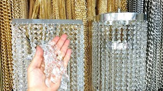 HOMEDECOR BASES PARA LUSTRE DE CRISTAL  2 FORMAS DE MONTAR [upl. by Adiari]