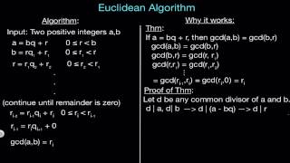 Euclidean Algorithm Proof [upl. by Anneh]